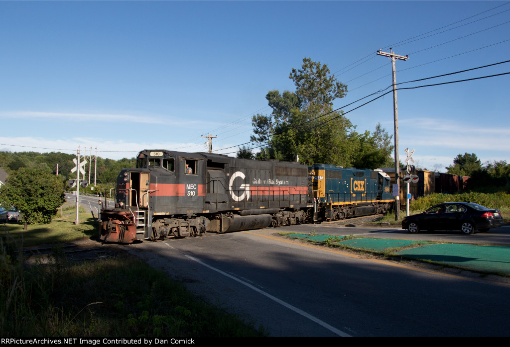 SAPPI-4 510 Crosses Rt. 23 in Fairfield 